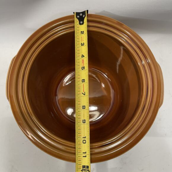 Vintage Hamilton Beach 417 Crock Watcher - 6 Quart Ceramic Pot Insert - Picture 3 of 6